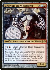 Etherium-Horn Sorcerer [Planechase 2012] Moderately Played