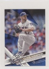 2017 Topps Mini Blue 3/10 Chase Anderson #376 0c3