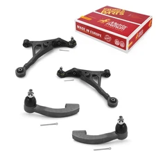 Front Lower Control Arm & Outer Tie Rod Ends for Chrysler Sebring Dodge Stratus