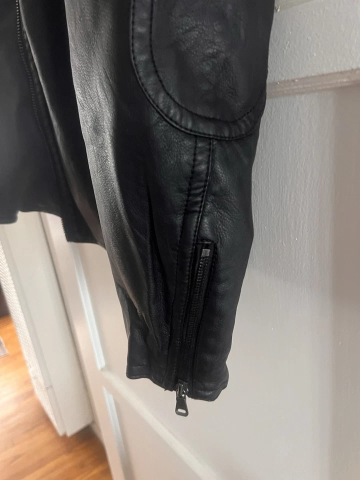 Chaqueta para hombre Pronto Uomo talla L de cuero real Foto 4 de 4