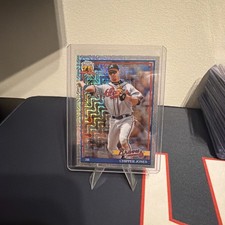 2026 Topps Series 1 Chipper Jones Silver Pack Mojo Refractor #91C-12 Braves