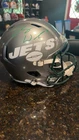 ZACH WILSON Auto JETS Authentic Signed Full Size Speed Rep Helmet Beckett & Fan