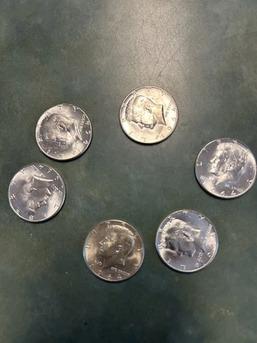 Kennedy Half Dollar 50C Lot 1964. Uncirculated.