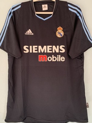 Zinedine Zidane Signed Autographed Real Madrid 2003/04 Away Jersey