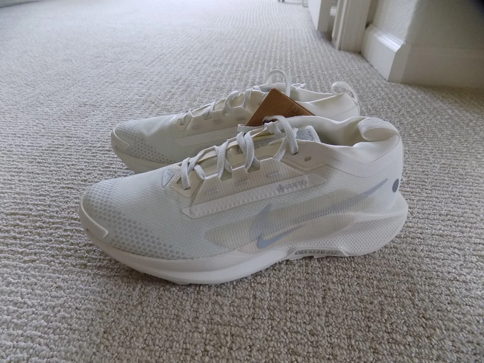 NEW MENS 9 9.5 10 10.5 NIKE PEGASUS TRAIL 5 GORE-TEX RUNNING SHOES WHITE FQ0908
Opens in a new windo