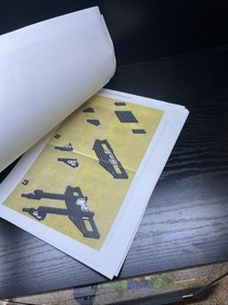 LEGO 6981 Blacktron II Aerial Intruder  - 100% Complete Vintage Set