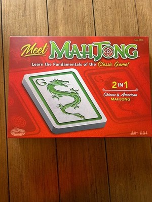 ThinkFun Meet Mahjong: Family Board Game - 4 Players- Teaches Basic Game Skills