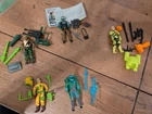 GI Joe Lot 5 Vintage Figures And Accessories Hasbro