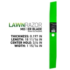 8TEN LawnRAZOR Mower Blade for Toro 05-37SC03 37" Deck 109079 High Lift 2 Pack
