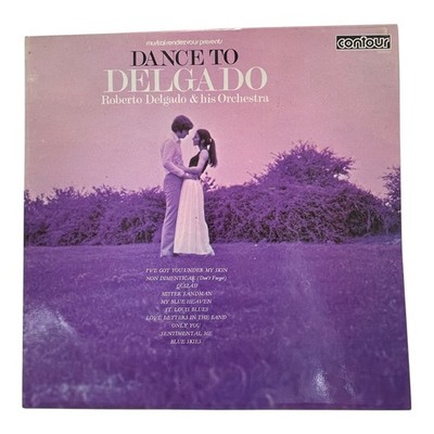 Roberto Delgado Dance To Delgado Vinyl LP Contour Records 1970s Vintage