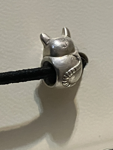 Authentic Pandora MOUSE rat Charm 790212 925 Retired Collectible - Picture 2 of 5