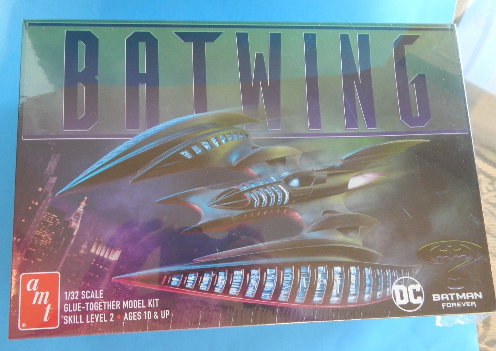 AMT DC “Batwing” Batman Forever 1/32 Scale Glue-Together Model Kit; New ...
