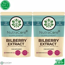 Bilberry Extract Capsules, 6000mg-(36% Anthocyanins)-100%Natural & Vegan-180Caps