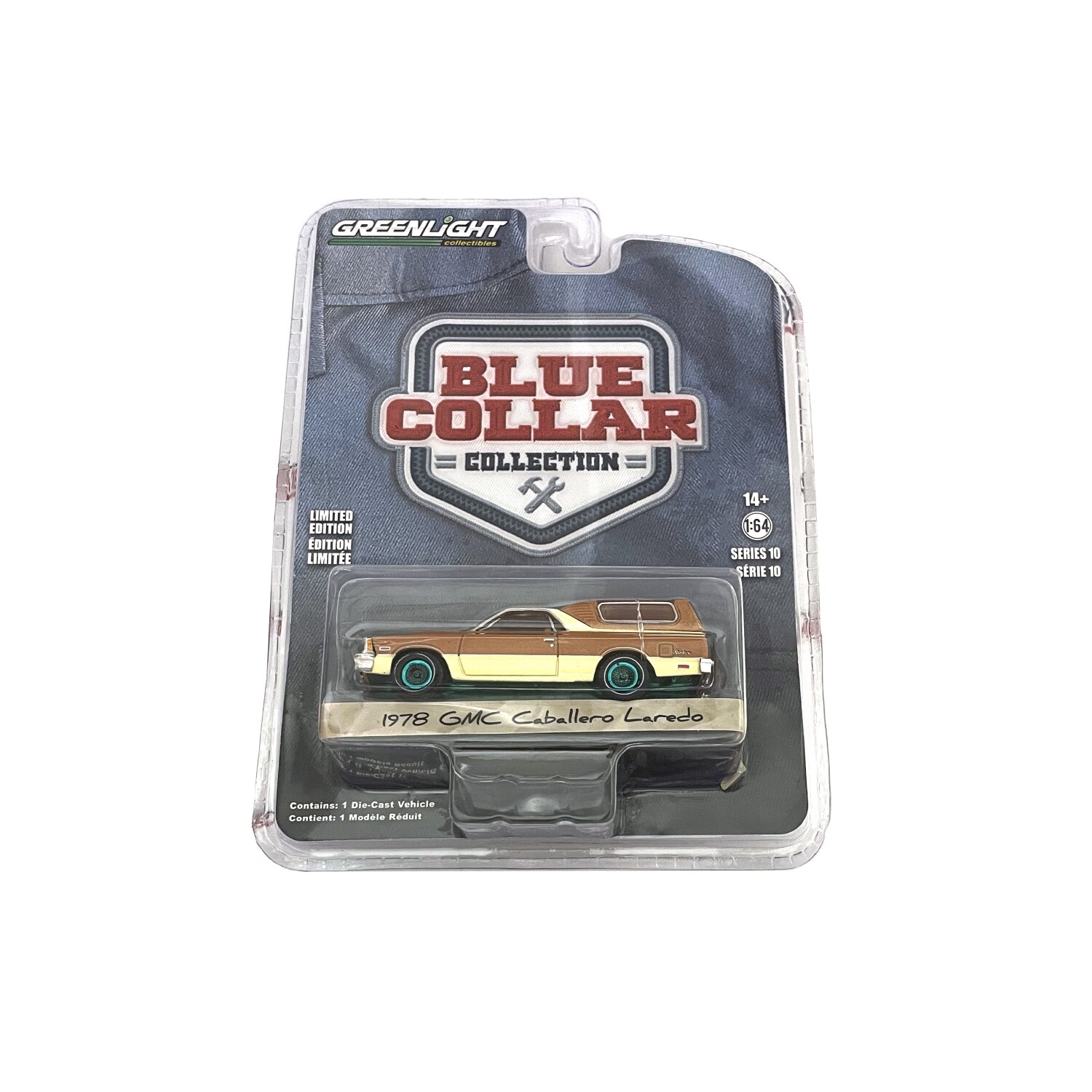 GREENLIGHT GREEN MACHINE 35220-C 1:64 1978 GMC Caballero Laredo with Camper Shel