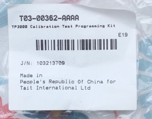 Tait Т03-00362-AAAA Calibration Test Programming Kit TP3000 - Photo 7/19