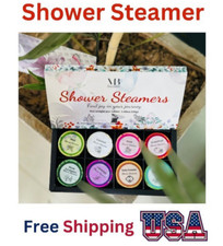 Shower Steamers 8 Pack   Aromatherapy Bombs Gift Set for Women Free Shipping
