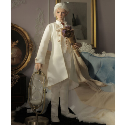 Full Set 1/3 BJD Doll SD Male Resin Joint ELF EARS  Makeup Wig Gifts for Kids