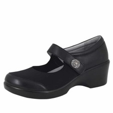 Alegria Maya Black Maryjane arch support loafers sz. 40 office career neutral