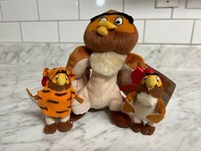 Disney Winnie the Pooh Owl Beanbag Friend Plush Mattel with Tags and 2 Clip Ons