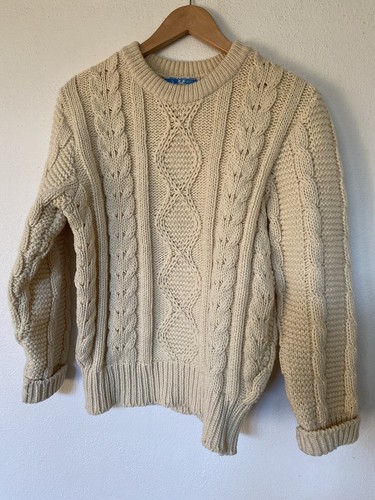 Vintage Cable Knit Fisherman Sweater 