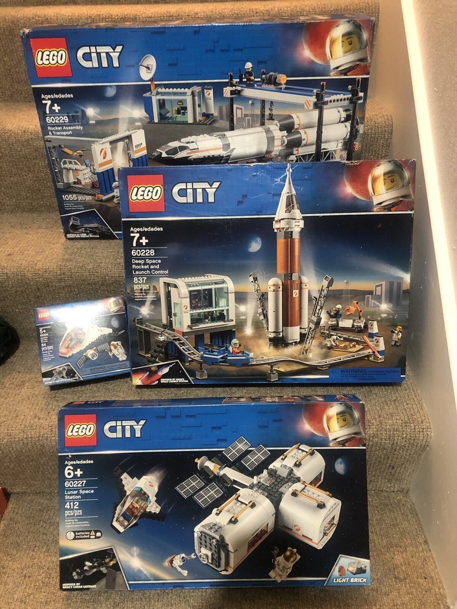 LEGO 2019 City Space Set Of 60224 60227 60228 60229 NEW SEALED