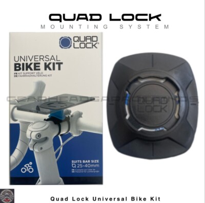 Quad Lock Bike Mount Pro Kit Bicycle Phone Carrier New Comes Universal Adapter