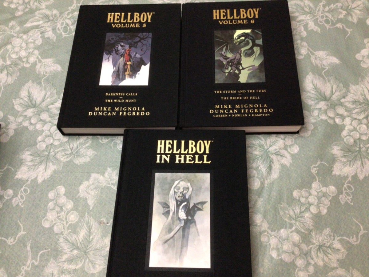 Hellboy First Library Edition Vol.1-6, Hellboy in Hell,Hardcover Darhorse Books Hellboy First Library Edition Vol.1-6, Hellboy in Hell,Hardcover Darhorse Books