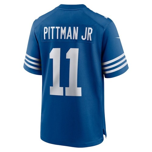 Indianapolis Colts Michael Pittman Jr Nike Royal Alternate 2025 NFL Game Jersey - Foto 3 di 3