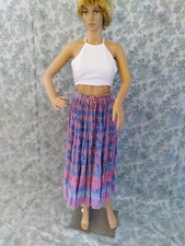 Vintage Skirt Broomstick Western Festival Bohemian Southwestern, one size