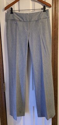 Express Design Studio Editor Dress Pants Women s, Light Gray , 4R