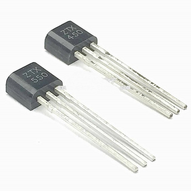 5pcs ZTX450 + 5pcs ZTX550 DIP Transistor TO-92 ZETEX # | eBay