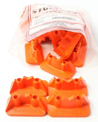 STUD-BOY Super Lite Single Backer .750'' Pro-series  2512-P1-ORG 24 pack ORANGE
