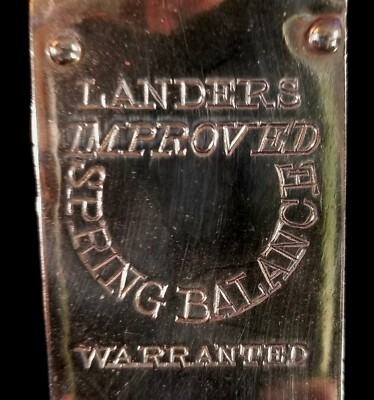 古道具 SALTER スプリングバランス No. 17 8oz 古道具 SALTER