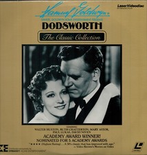 Dodsworth 1936 Laserdisc
