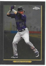 2020 Topps Series 2 Baseball Turkey Red '20 Chrome Trevor Story Rockies