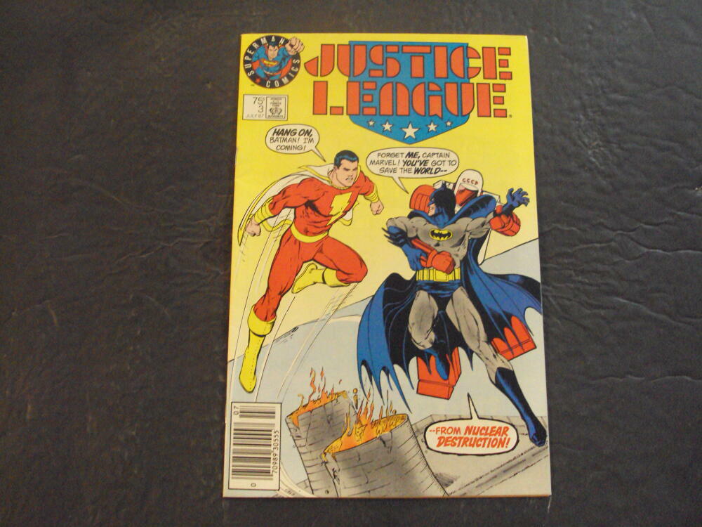 Justice League #3 Jul '87 Variant Cvr; Signed Keith Griffin,Al
