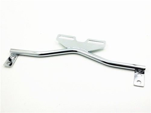 Chrome Motorcycle Driving Spot Fog Turn Signal Light Bar Touring Cruiser Custom - Picture 2 of 4