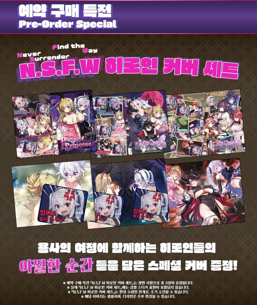 Switch Prison Princess Collection + Covers [English Korean
