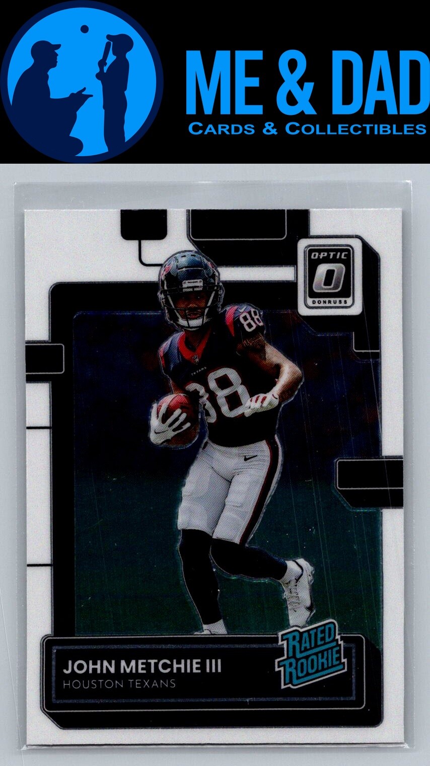 2022 Donruss Optic #217 John Metchie III