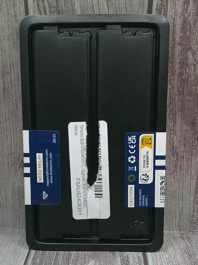 TimeTec Premium Memory Chip (2x4GB / 8GB Kit), NIB - Image 2 of 3