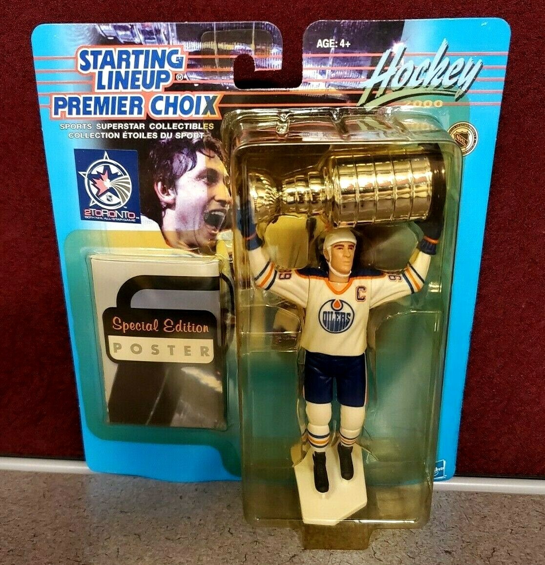 Wayne Gretzky 2000 Starting Lineup Premier Choix RARE! w/ Poster eBay