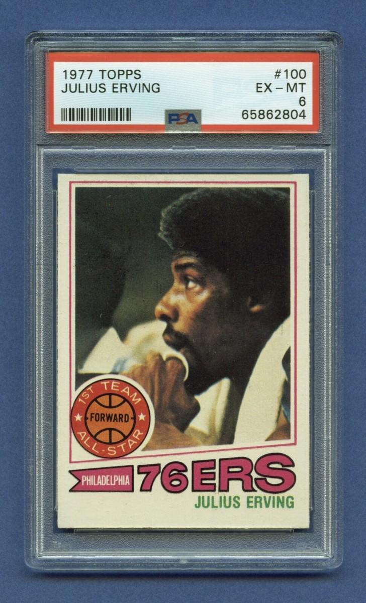 その他 PSA 6 - Julius Erving - 1977 Topps 1977 Topps Julius Erving 