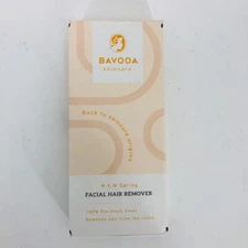 Bavooa Skincare R.E.M Spring Stainless Steel Design Patent Facial Hair Remover