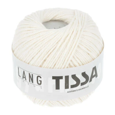 LANG YARNS Filati lunghi Tissa 2 - LL 80m/50g - spessore ago 3,5 - 4,5
