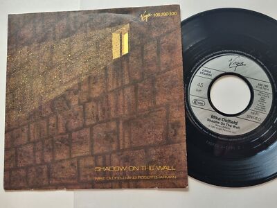 Mike Oldfield/ Roger Chapman - Shadow On The Wall 7'' Vinyl Germany