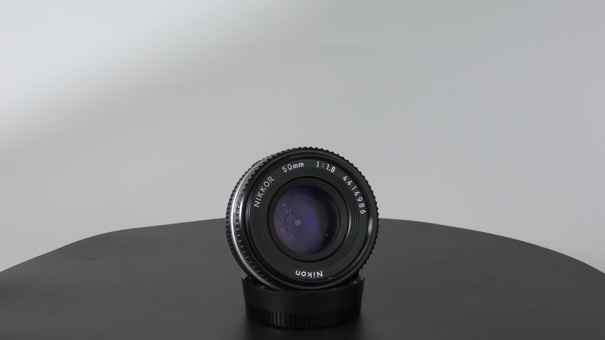 NEAR MINT]NIKON AIS NIKKOR 50mm F/1.8 MF Pancake Standard