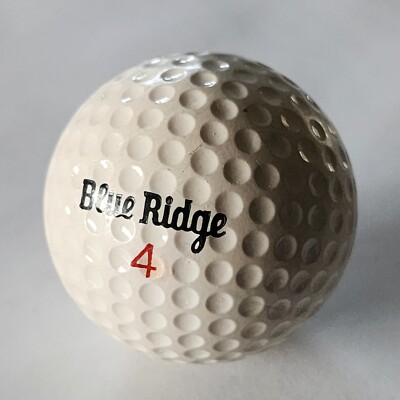 Vintage Wilson Blue Ridge Golf Ball #4 Excellent Condition | eBay