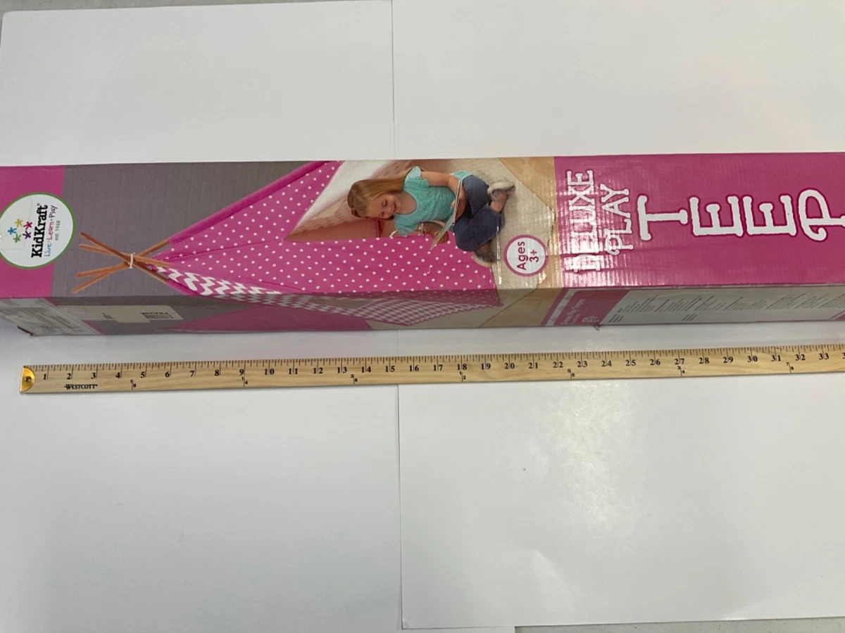 KidKraft Teepee Pink KidKraft Pink Star and Polka Dot Teepee eBay