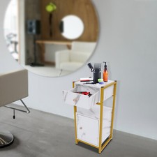 Hair Tool Rack w/Drawer Barber Shop Freestand Hairdressing Storage Rack Cabinet