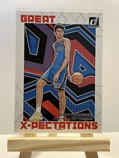 2022-23 Donruss Basketball Chet Holmgren Great X-Pectations RC #5